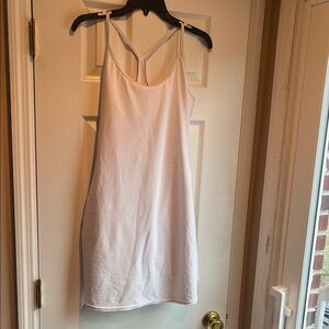 Racerback White Athletic Dress